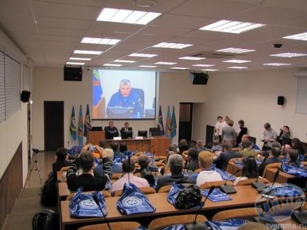 Торжественное чествование Всероссийского студенческого корпуса спасателей (ВСКС), посвящённое 10-летнему юбилею со дня своего основания